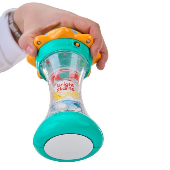 BRIGHT STARTS HRAČKA HUDEBNÍ CHRASTÍTKO SLUNÍČKO JUST FOR SUN™ 6M+ - CHRASTÍTKA - PRO DĚTI