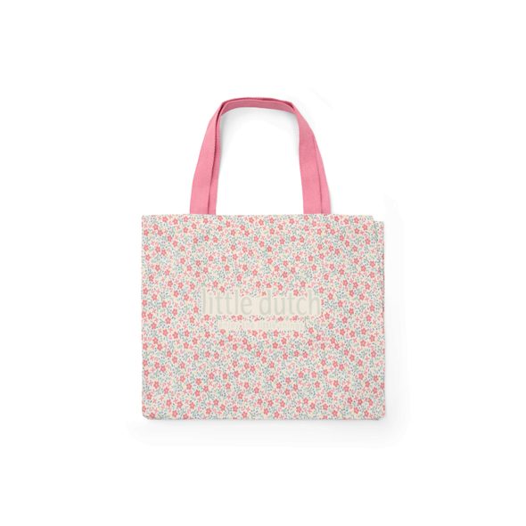 LITTLE DUTCH PLÁŽOVÁ TAŠKA SUNNY FLOWERS - PŘEBALOVACÍ TAŠKY - KOČÁRKY A PŘÍSLUŠENSTVÍ