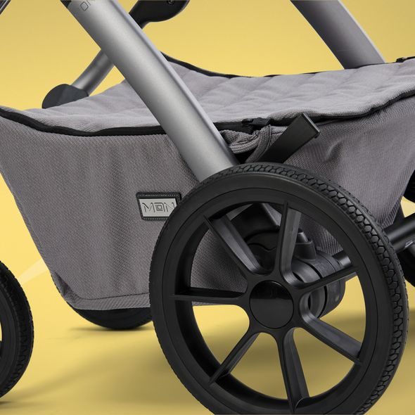 MOON N ONE 2.0 ALL IN ONE - BLACK - KOMBINACE S PŘÍSLUŠENSTVÍM - KOČÁRKY A PŘÍSLUŠENSTVÍ