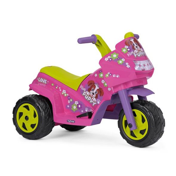 PEG PEREGO MINI PUPPY VOZIDLA 6V - 1 MOTOR - ELEKTRICKÁ VOZÍTKA - PRO DĚTI