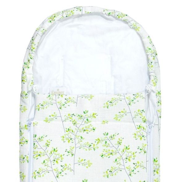 EMITEX NOVOROZENECKÝ FUSAK MUŠELÍN PURE NATURE - FUSAKY DO AUTOSEDAČKY - AUTOSEDAČKY A PŘÍSLUŠENSTVÍ