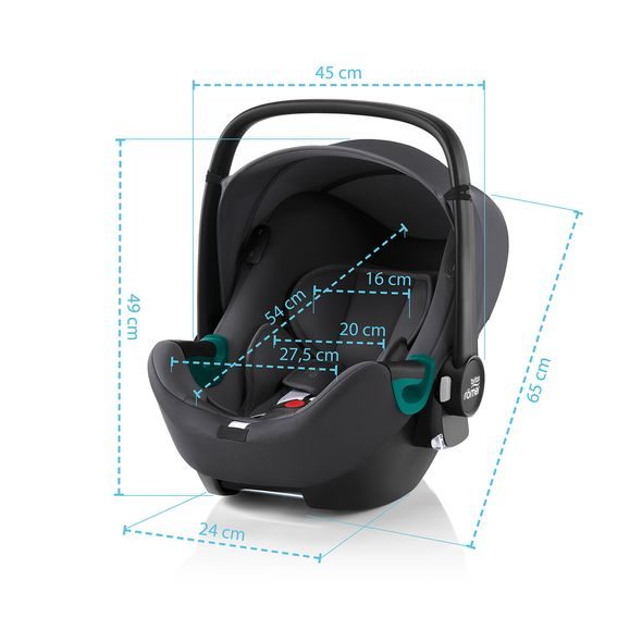 BRITAX RÖMER BABY-SAFE ISENSE 2023 - AUTOSEDAČKY 0-13KG - AUTOSEDAČKY A PŘÍSLUŠENSTVÍ
