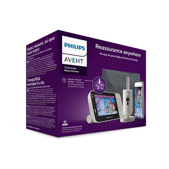 PHILIPS AVENT CHŮVIČKA DĚTSKÁ VIDEO CHYTRÁ SCD953/26 - ELEKTRONICKÉ CHŮVIČKY - SPINKÁNÍ