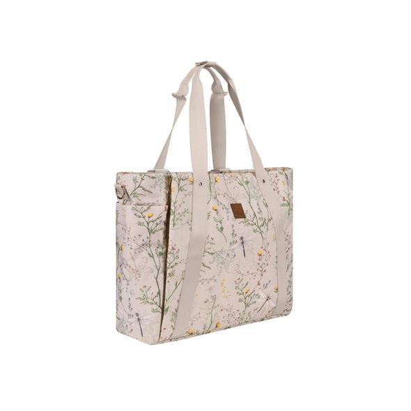 KIKKABOO PŘEBALOVACÍ TAŠKA FLORENCE SECRET GARDEN BEIGE - PŘEBALOVACÍ TAŠKY - KOČÁRKY A PŘÍSLUŠENSTVÍ