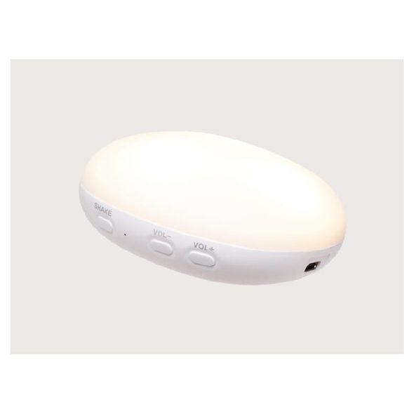 MOONIE USÍNÁČEK ZAJÍČEK 2.0 CREAM - USÍNÁČCI ŠUMÍCÍ / S TLUKOTEM - PRO DĚTI