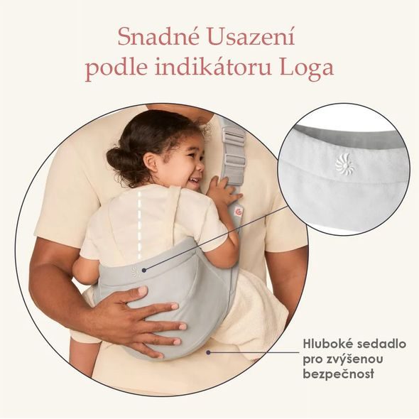 ERGOBABY SLING - UPSIE SLING NOSÍTKO - ERGONOMICKÁ NOSÍTKA - NOŠENÍ & SPORT