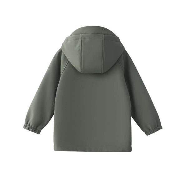 LEOKID SOFTSHELLOVÁ BUNDA LAKE AGAVE GREEN VEL. 86 - BUNDY - PRO DĚTI