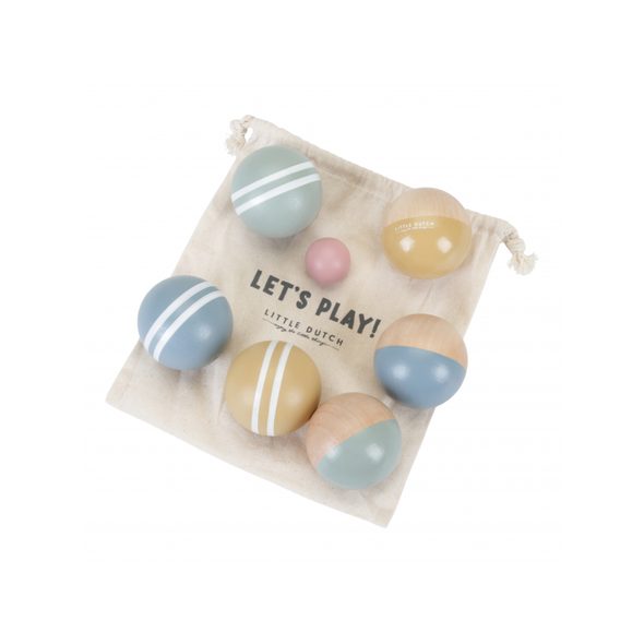 LITTLE DUTCH PETANQUE DŘEVĚNÝ - MOTORICKÉ A HRY - PRO DĚTI