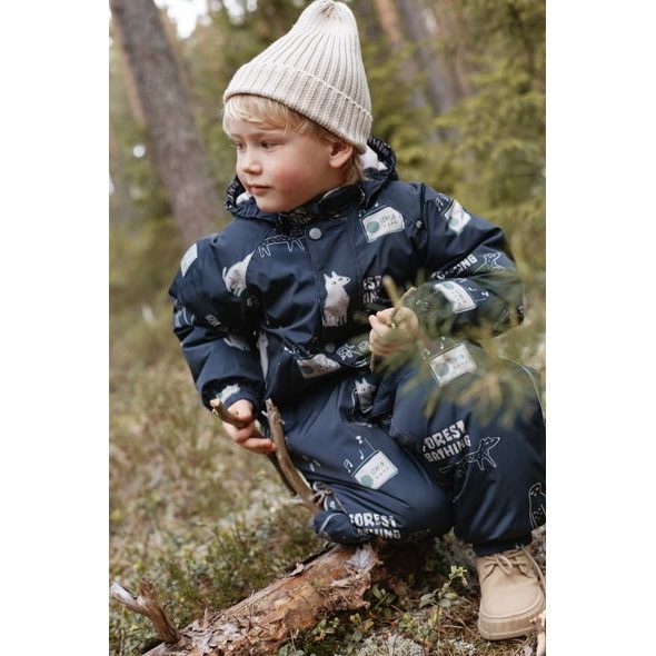 LEOKID ZIMNÍ KOMBINÉZA HERO FOREST BATHING VEL. 2 - 3 ROKY (VEL. 92) - ZIMNÍ KOMBINÉZY - PRO DĚTI