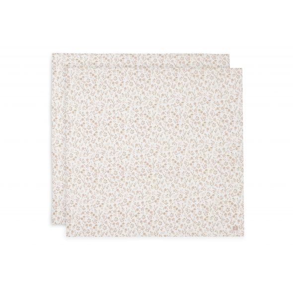 JOLLEIN PLENY ZAVINOVACÍ 2KS 115X115 CM BLOOMY - LÁTKOVÉ PLENY ALL IN ONE - PŘEBALOVÁNÍ