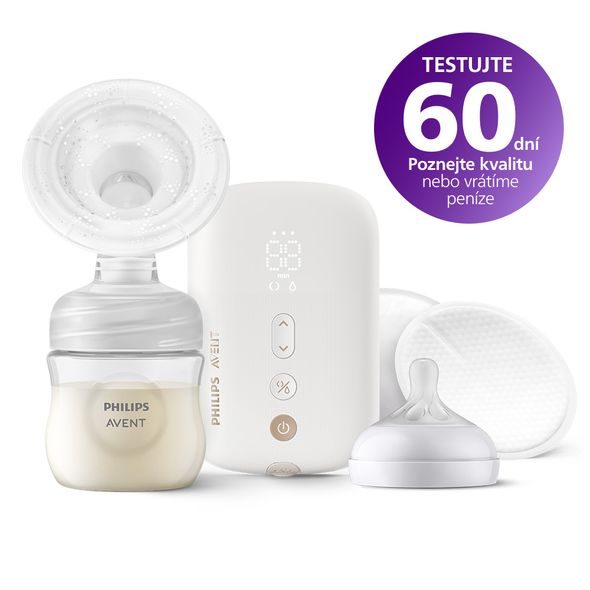 PHILIPS AVENT ODSÁVAČKA MATEŘSKÉHO MLÉKA ELEKTRONICKÁ PREMIUM DOBÍJECÍ - ODSÁVAČKY MATEŘSKÉHO MLÉKA - KRMENÍ