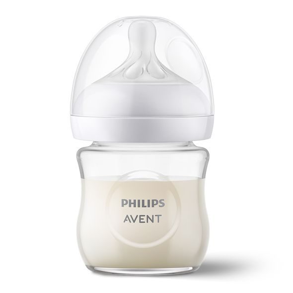 PHILIPS AVENT LÁHEV NATURAL RESPONSE SKLENĚNÁ 120 ML, 0M+ - FLAŠTIČKY HRNČEKY - KRMENÍ