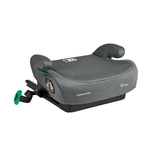 KIKKABOO PODSEDÁK 125-150 CM I-TIP I-SIZE DARK GREY - AUTOSEDAČKY 15-36KG - AUTOSEDAČKY A PŘÍSLUŠENSTVÍ