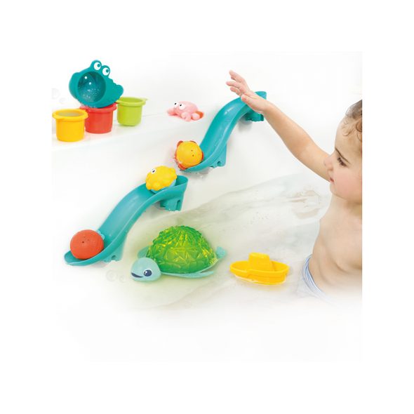 LUDI VELKÁ SADA DO KOUPELE ŽELVA - HRAČKY DO VANY - PRO DĚTI