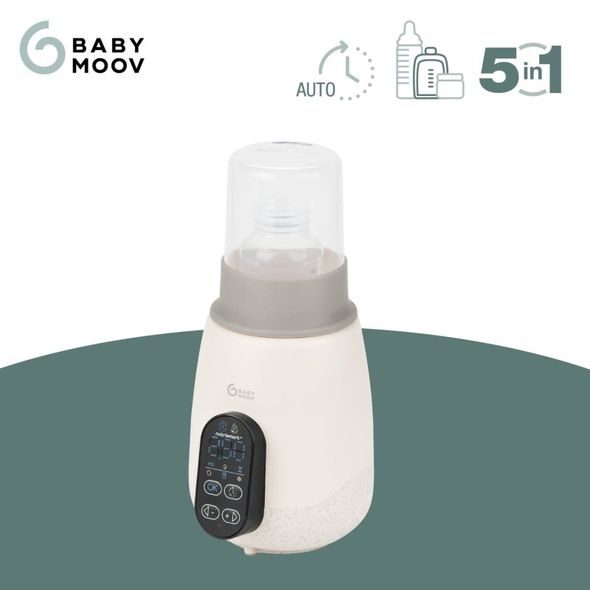 BABYMOOV OHŘÍVAČ LAHVÍ NUTRISMART+ MINERAL BEIGE - OHŘÍVAČKY MLÉKA A STRAVY - KRMENÍ