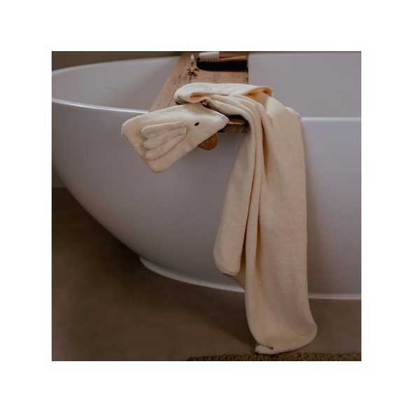 LITTLE DUTCH DÁRKOVÁ SADA S OSUŠKOU HUSA NEWBORN NATURALS - OSUŠKY A DĚTSKÉ ŽUPANY - KOUPÁNÍ A ZDRAVÍ