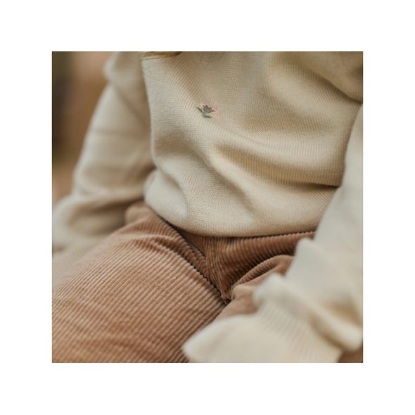 LITTLE DUTCH SVETŘÍK PLETENÝ VANILLA VEL. 80 - KABÁTKY, MIKINKY - PRO DĚTI