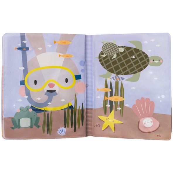 TAF TOYS KOUZELNÁ KNÍŽKA S MALOVÁNÍM VODOU - KNÍŽKY PRO NEJMENŠÍ - PRO DĚTI