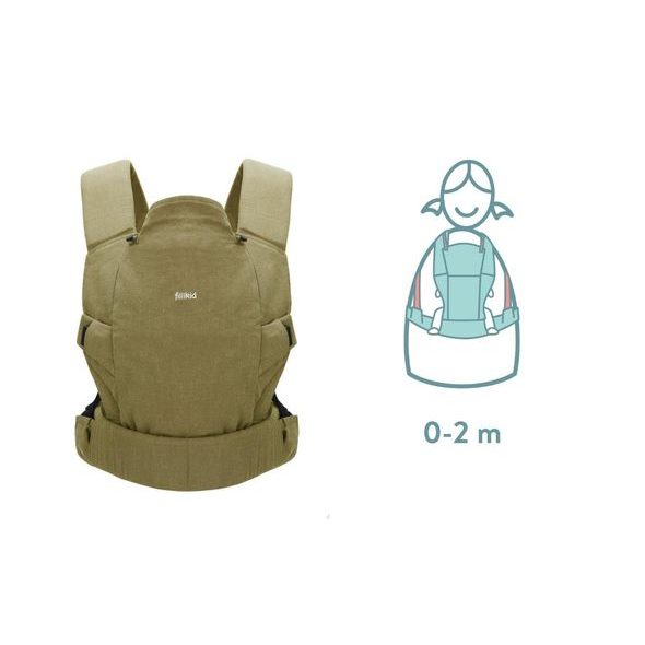 FILLIKID NOSÍTKO NATURAL RA GREEN - KLOKANKY A ŠÁTKY - NOŠENÍ & SPORT