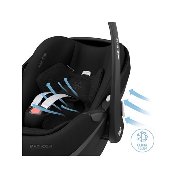 MAXI-COSI PEBBLE 360 PRO 2 AUTOSEDAČKA ESSENTIAL BLACK + ZÁKLADNA FAMILYFIX 360 PRO - AUTOSEDAČKY 0-13KG - AUTOSEDAČKY A PŘÍSLUŠENSTVÍ