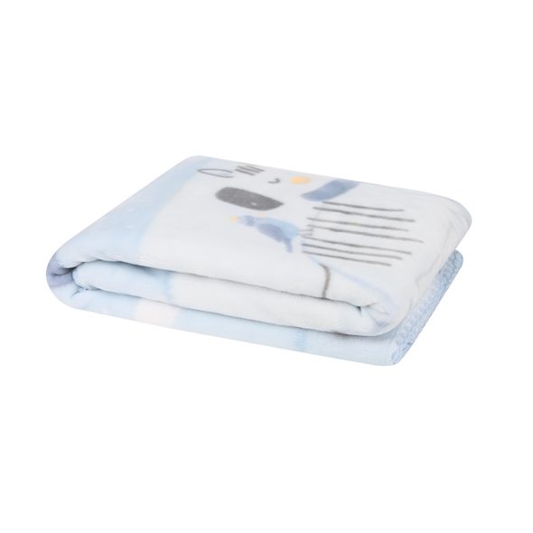 KIKKABOO DĚTSKÁ DEKA SUPER SOFT 140X110 CM STRIPY FRIENDS - DĚTSKÉ DEKY PRO MIMINKA - SPINKÁNÍ