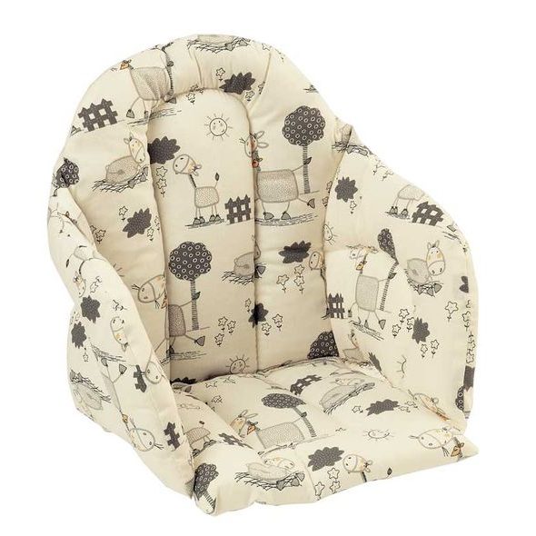 BABYDAN POLSTROVÁNÍ DAN CHAIR - JEDNODÍLNÉ - JÍDELNÍ ŽIDLIČKY DŘEVĚNÉ - KRMENÍ