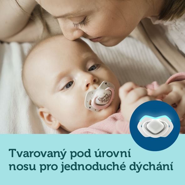 CANPOL BABIES SET SYMETRICKÝCH SILIKONOVÝCH DUDLÍKŮ LIGHT TOUCH 6-18M SLEEPY KOALA MODRÝ - ŠIDÍTKA A DOPLŇKY - KRMENÍ