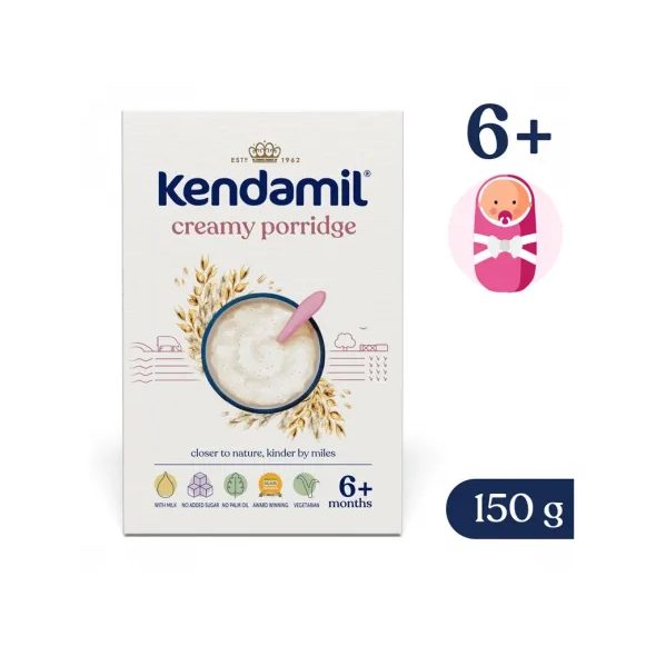 KENDAMIL MLÉČNÁ KRÉMOVÁ OVESNÁ KAŠE (150 G) - KAŠE - KRMENÍ