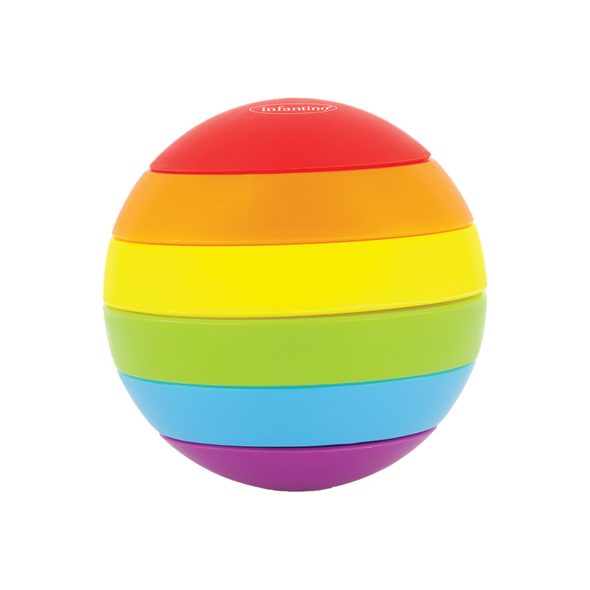 INFANTINO SADA SKLÁDACÍCH HRAČEK IMAGINATION STACKERS - STAVEBNICE A PUZZLE - PRO DĚTI