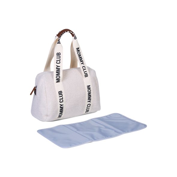 CHILDHOME PŘEBALOVACÍ TAŠKA MOMMY CLUB SIGNATURE TEDDY OFF WHITE - PŘEBALOVACÍ TAŠKY - KOČÁRKY A PŘÍSLUŠENSTVÍ