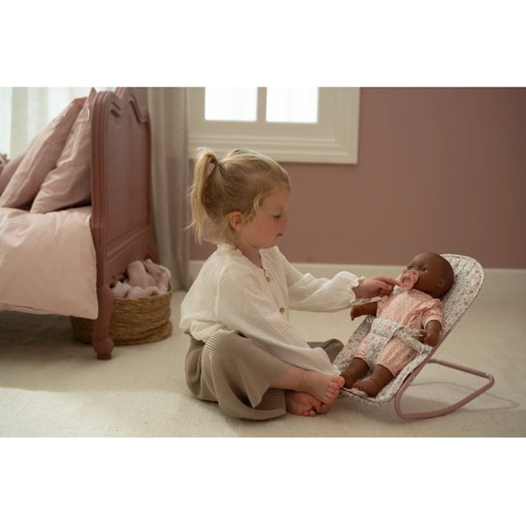 LITTLE DUTCH HOUPACÍ LEHÁTKO PRO PANENKY SOFT FLOWERS - LITTLE DUTCH - PRO DĚTI