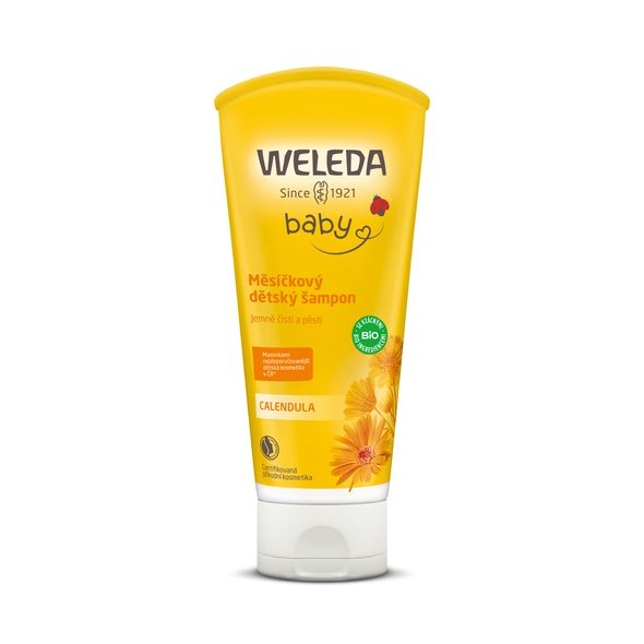 WELEDA MĚSÍČKOVÝ DĚTSKÝ ŠAMPON 200ML - ŠAMPONY A KOSMETIKA - KOUPÁNÍ A ZDRAVÍ