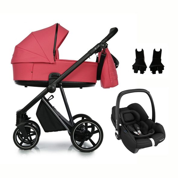 ROAN IVI + MAXI-COSI CABRIOFIX I-SIZE VČ. ADAPTÉRŮ - TROJKOMBINACE - KOČÁRKY A PŘÍSLUŠENSTVÍ