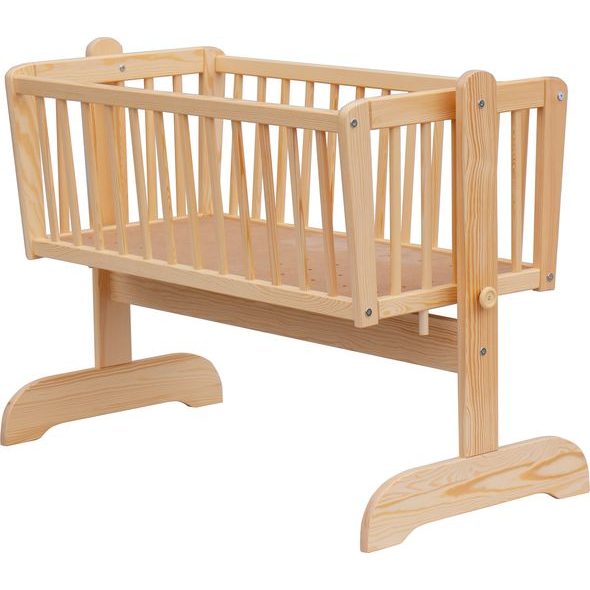 KOLÉBKA SCARLETT BOROVICE- PŘÍRODNÍ - KOŠÍKY A KOLÉBKY - SPINKÁNÍ