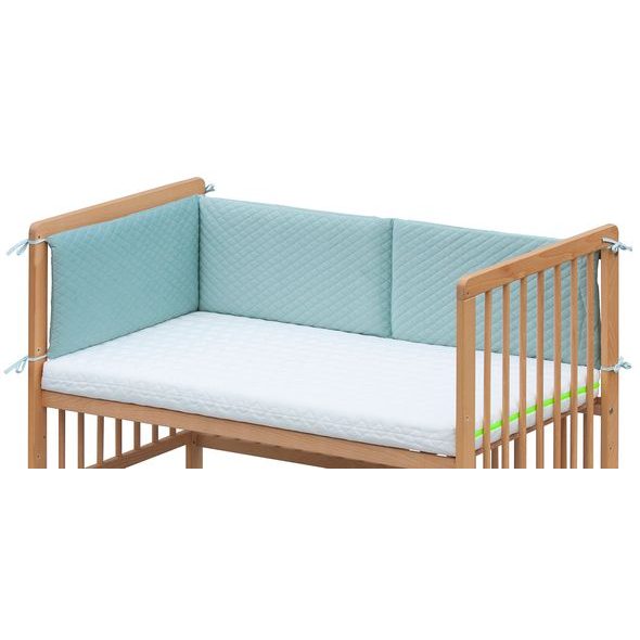 SCARLETT MANTINEL DO POSTÝLKY 4-DÍLNÝ PROŠÍVANÝ TYRKYSOVÁ 180X30CM - MANTINELY - SPINKÁNÍ