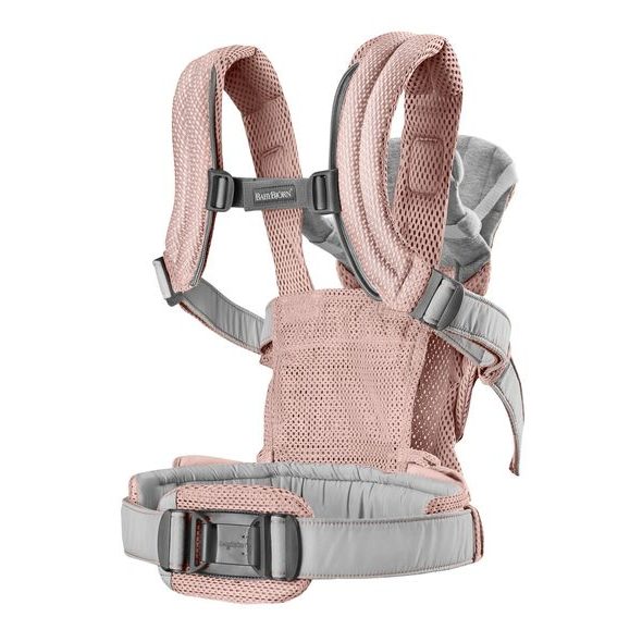 BABYBJÖRN NOSÍTKO HARMONY DUSTY PINK 3D MESH/JERSEY - ERGONOMICKÁ NOSÍTKA - NOŠENÍ & SPORT