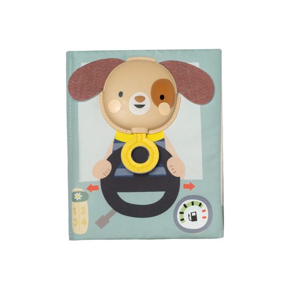 TAF TOYS KNÍŽKA S AKTIVITAMI TINY TRAVELER BUSY BOOK - AKTIVNÍ HRAČKY - PRO DĚTI