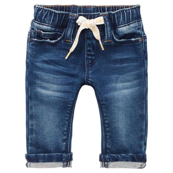 NOPPIES JEANS THORNE MEDIUM BLUE WASH - KALHOTKY A TEPLÁČKY - PRO DĚTI