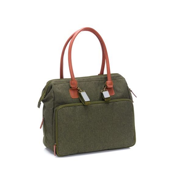 FILLIKID TAŠKA NA PLENY OXFORD DARKGREEN MELANGE - PŘEBALOVACÍ TAŠKY - KOČÁRKY A PŘÍSLUŠENSTVÍ