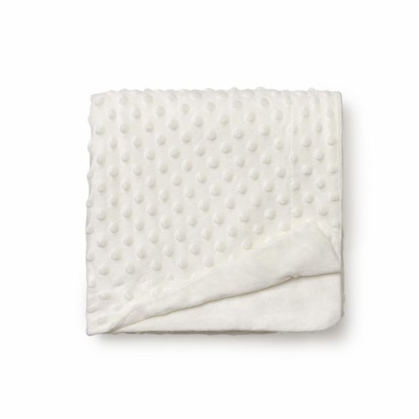 INTERBABY DEKA MĚKKÁ KULIČKY + PŘÍTULKA + MEDVÍDEK - KRÉMOVÁ - DĚTSKÉ DEKY PRO MIMINKA - SPINKÁNÍ