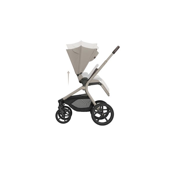 KIKKABOO KOČÁREK 2V1 GOYA PLATINUM CHAMPAGNE - DVOJKOMBINACE - KOČÁRKY A PŘÍSLUŠENSTVÍ