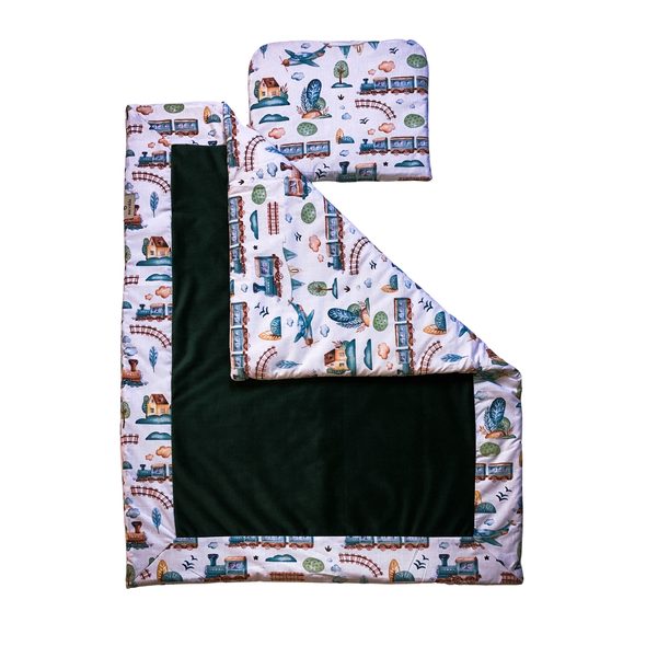 MACESHKA SOUPRAVA DO POSTÝLKY VELVET A BAVLNA - POVLEČENÍ DO POSTÝLKY - SPINKÁNÍ