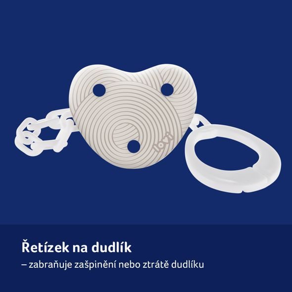 LOVI ŘETÍZEK NA DUDLÍK HARMONY - ŠIDÍTKA A DOPLŇKY - KRMENÍ