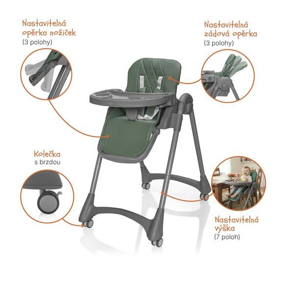 ZOPA DĚTSKÁ ŽIDLIČKA PRIMO - JÍDELNÍ ŽIDLIČKY PLASTOVÉ - KRMENÍ