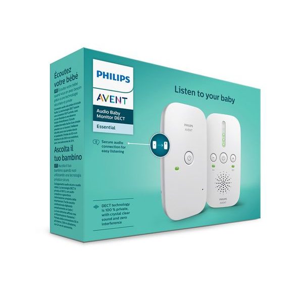 PHILIPS AVENT BABY DECT MONITOR SCD502 - ELEKTRONICKÉ CHŮVIČKY - SPINKÁNÍ