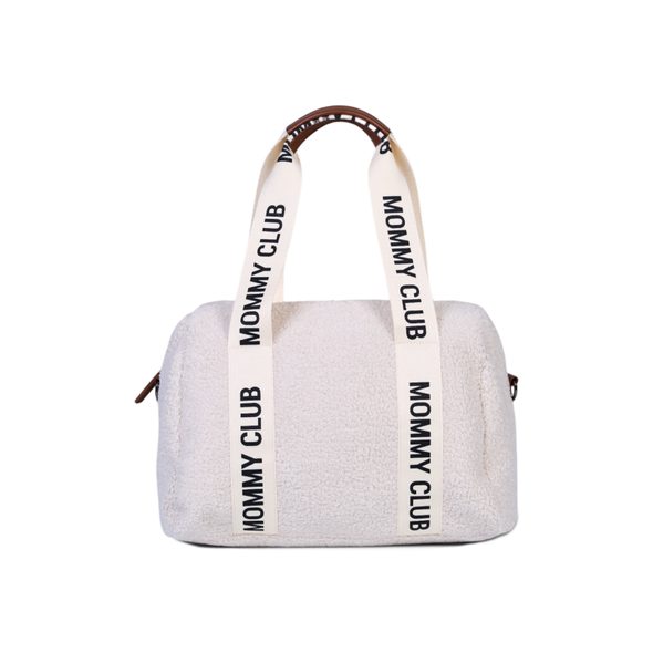 CHILDHOME PŘEBALOVACÍ TAŠKA MOMMY CLUB SIGNATURE TEDDY OFF WHITE - PŘEBALOVACÍ TAŠKY - KOČÁRKY A PŘÍSLUŠENSTVÍ