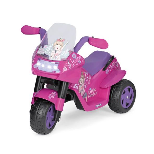PEG PEREGO LITTLE SINGER VOZIDLA 6V - 1 MOTOR - ELEKTRICKÁ VOZÍTKA - PRO DĚTI