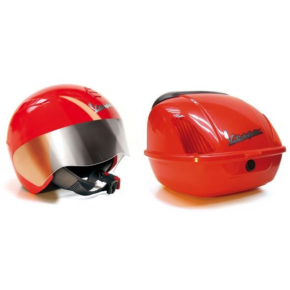 PEG PEREGO PŘILBA + BOX VESPA - ELEKTRICKÁ VOZÍTKA - PRO DĚTI