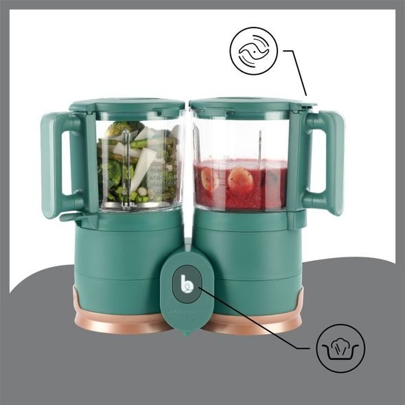 BABYMOOV MULTIFUNKČNÍ PŘÍSTROJ NUTRIBABY GLASS - KUCHYŇSKÉ PŘÍSTROJE - KRMENÍ