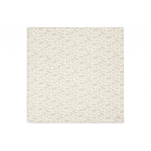 JOLLEIN PLENY ZAVINOVACÍ 2KS 115X115CM ANIMALS NOUGAT - ZAVINOVAČKY - SPINKÁNÍ